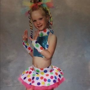 Clown acrobat costume